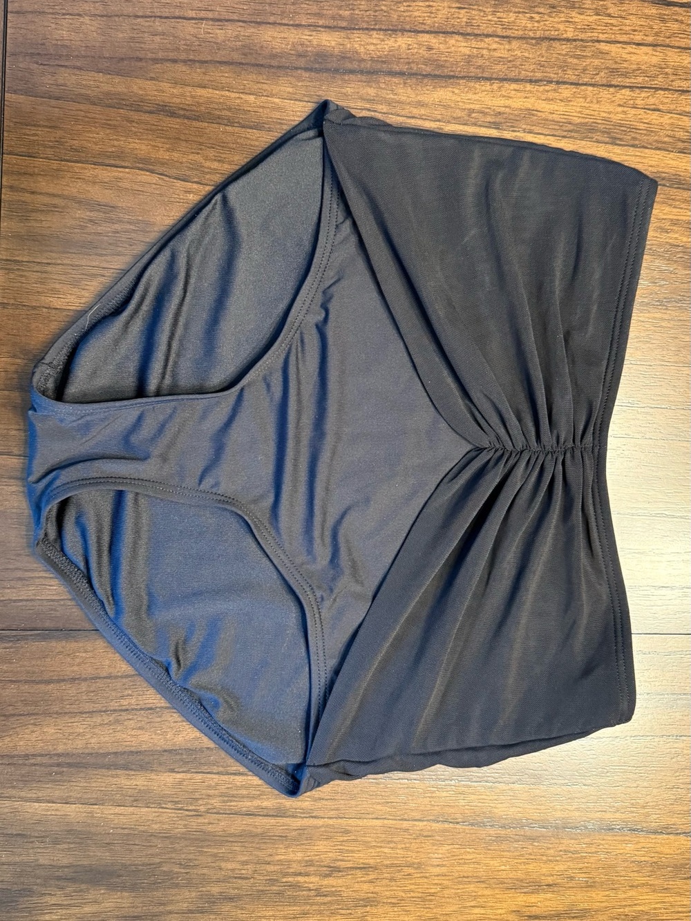 Coco Reef Black High-Waist Swim Bottom Large